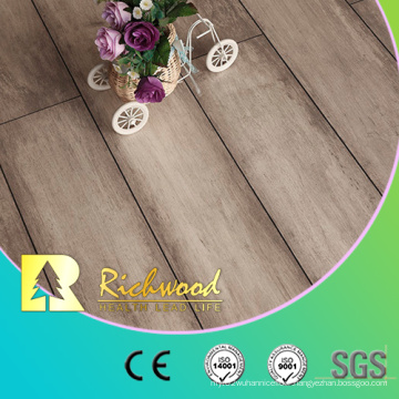 12.3mm Parquet Maple Texture Oak Vinyl Plank Laminated Wood Flooring